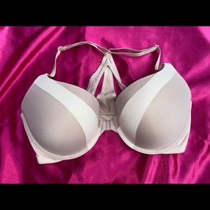 Cream push-up Victoria secret bra